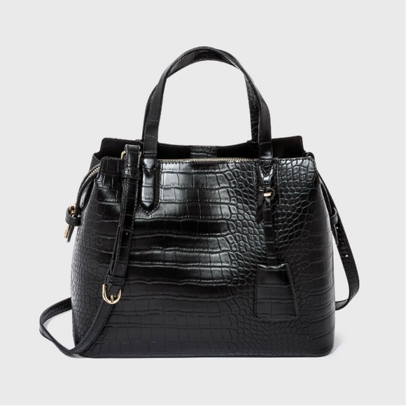 SUPER SALE FAB CROCO MULTI WAY BAG - Picture 5 of 14